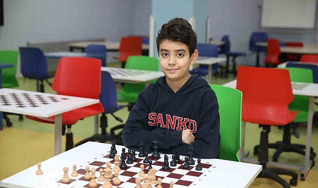 SANKO Okulları öğrencisi satrançta il üçüncüsü oldu