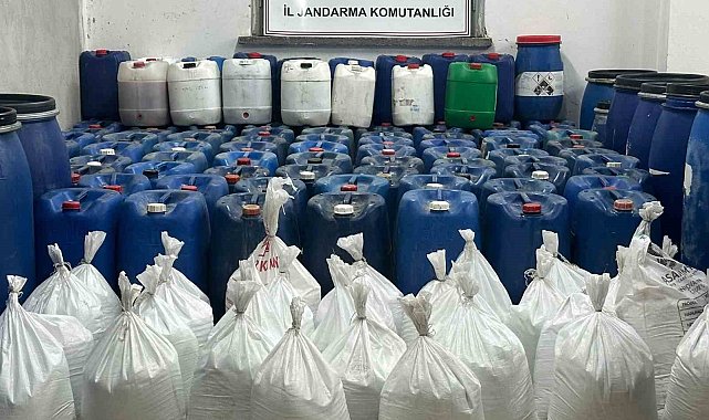 Şanlıurfa'da 7 ton 800 kilo sahte deterjan ele geçirildi