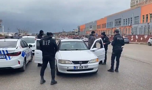 Şanlıurfa'da okul çevrelerinde denetim uygulaması