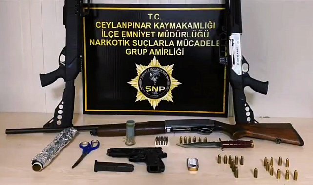 Şanlıurfa'da suç örgütü operasyonu: 12 gözaltı