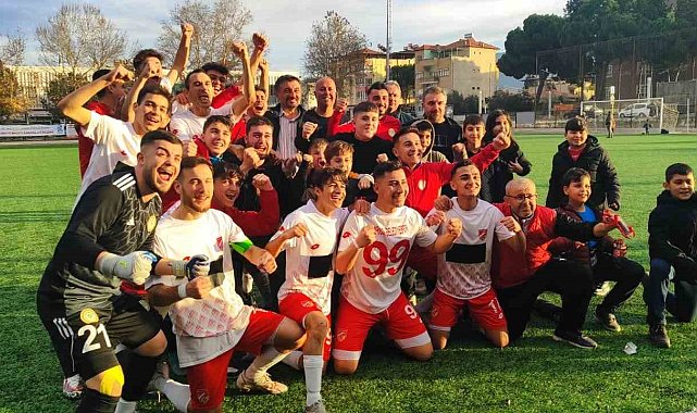 Sarıgöl Belediyespor gol oldu yağdı