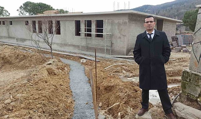 Sarıgöl'de 6 yeni okul inşaatı devam ediyor