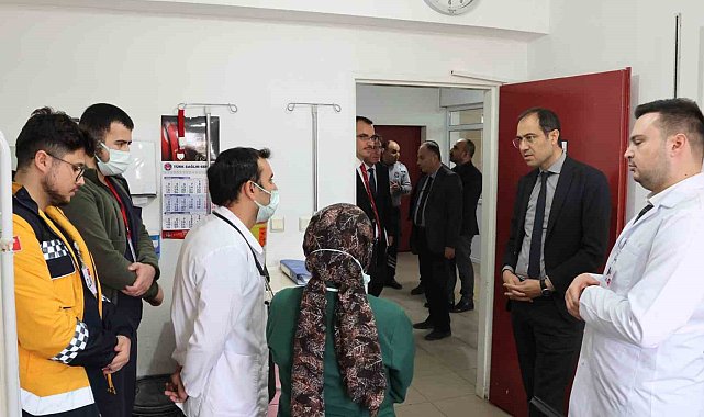 Sarıoğlan'da sağlık hizmetleri yerinde değerlendirildi