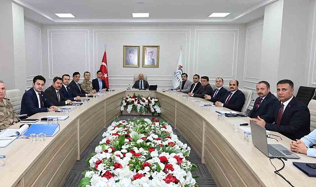 Seçim güvenliği toplantısı yapıldı