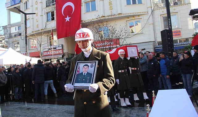 Şehit Piyade Uzman Çavuş Ahmet Köroğlu'na memleketi Giresun'da son veda