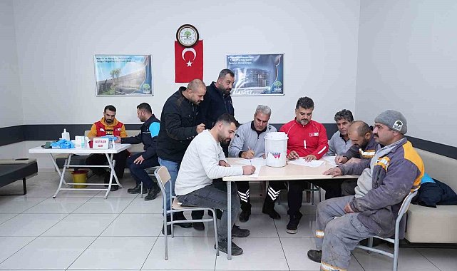Şehitkamil'den kan bağışına destek