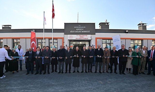 Selçuklu'da Ardıçlı Aile Sağlığı Merkezi Ve Millet Kıraathanesi açıldı
