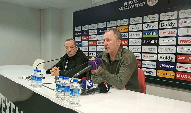 Sergen Yalçın: "1 puan üzücü"