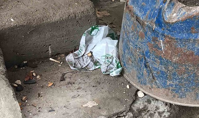 Seyyar satıcı yediği çekirdeklerin kabuklarını en yakın çöp kutusuna kadar cebinde taşıyor