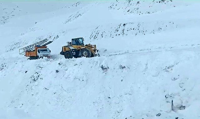Siirt'te karda mahsur kalan DEDAŞ ekipleri kurtarıldı