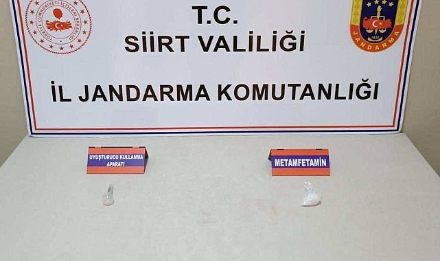 Siirt'te metamfetamin ele geçirildi: 2 tutuklama