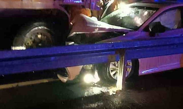 Silopi'de otomobil ile tır çarpıştı: 1'i ağır 6 yaralı