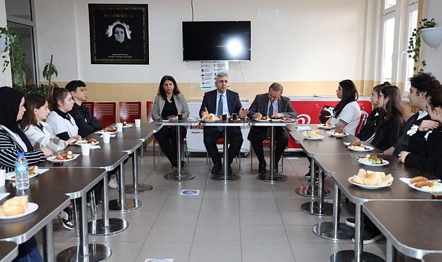 Sınıf başkanları ile &quot;Kantin Buluşmaları&quot;