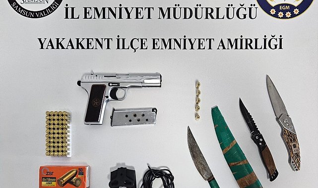 Sinop-Samsun karayolunda asayiş uygulaması