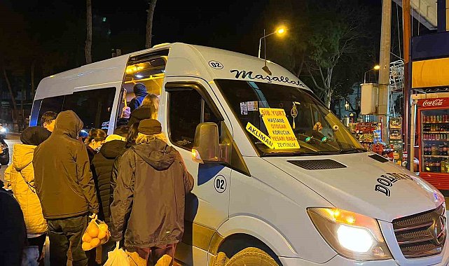 Sinop'ta dolmuş fiyatlarına zam