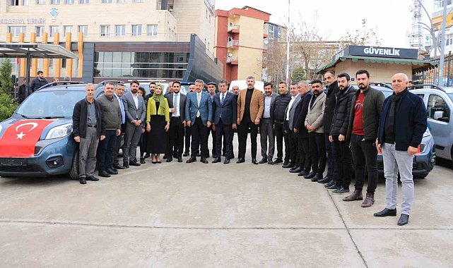 Şırnak'ta belediyenin araç sayısı 130'a çıkartıldı