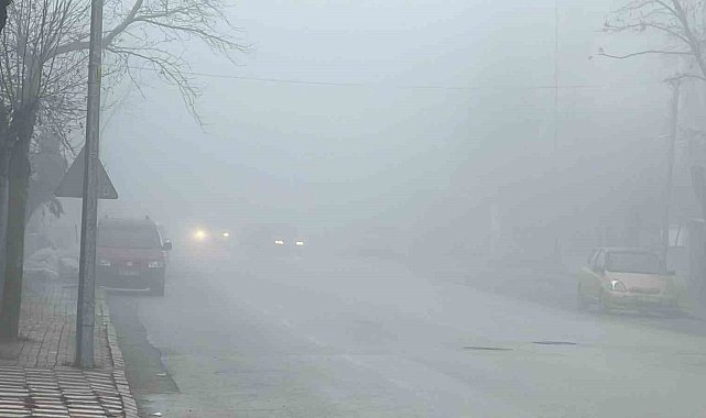 Sisli hava hayatı olumsuz etkiledi