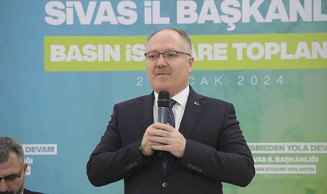 Sivas Belediyesi Başkan Adayı Bilgin: "Ak Parti'ye yakışır bir propaganda dönemi geçiriyoruz"