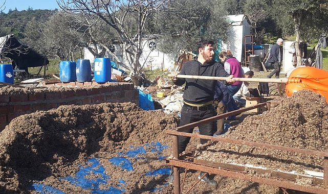 Söke'de kursiyerler sahaya indi