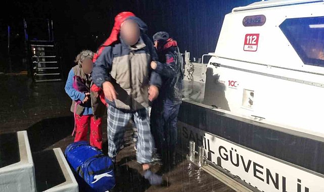 Şövalye Adasında yaralanan vatandaş için tıbbi tahliye