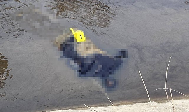 Sulama kanalı içerisinde ceset bulundu