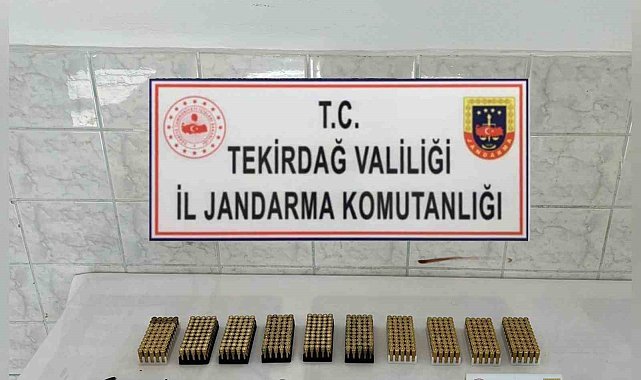 Tabanca ve 500'den fazla mermi ele geçirildi