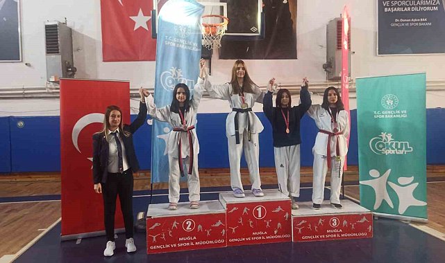 Taekwondo'da Köyceğiz'in gururu oldular