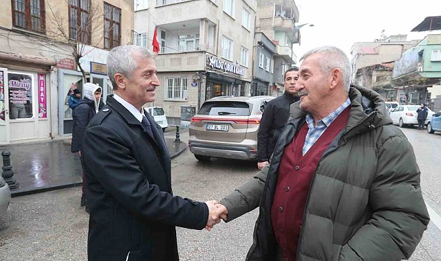 Tahmazoğlu esnafı ziyaret etti