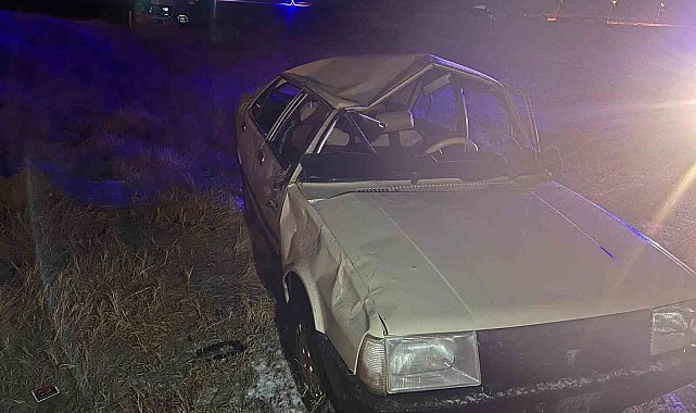 Takla atan Tofaş'ta 4 kişi yaralandı