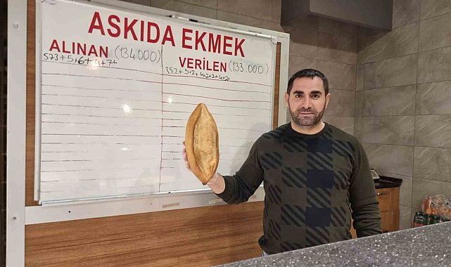 Tarihi fırında 9 yılda 133 bin askıda ekmek dağıtıldı