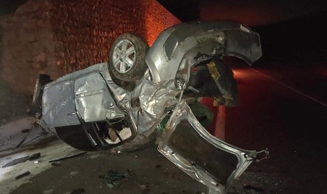 Tavşanlı'da trafik kazası: 1 kişi öldü, 2 kişi yaralandı