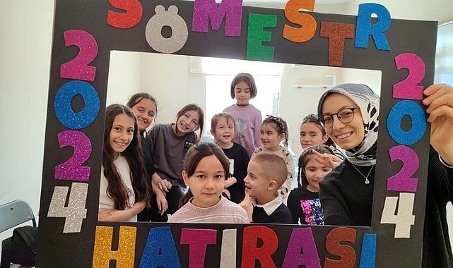 Tavşanlılı çocuklar atölyelerde gönüllerince eğlenerek vakit geçiriyor