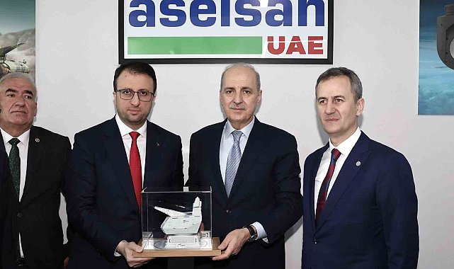 TBMM Başkanı Kurtulmuş, ASELSAN BAE Ofisi'nin açılışını yaptı