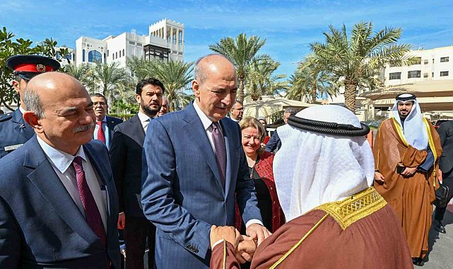 TBMM Başkanı Kurtulmuş, Bahreyn Şura Meclisi Başkanı Al Saleh ile görüştü