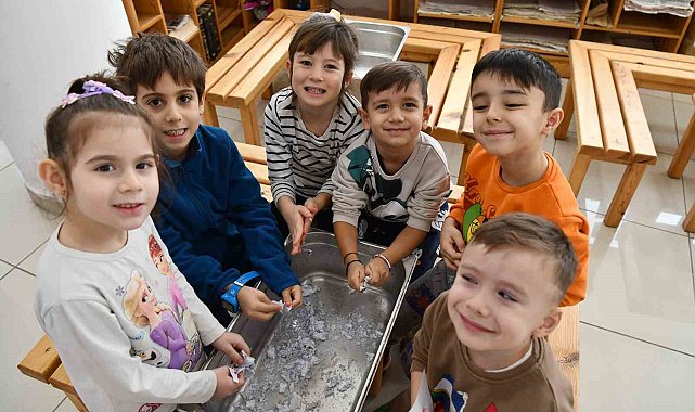 Tepebaşı'nda çocukların ara tatili dolu dolu geçiyor