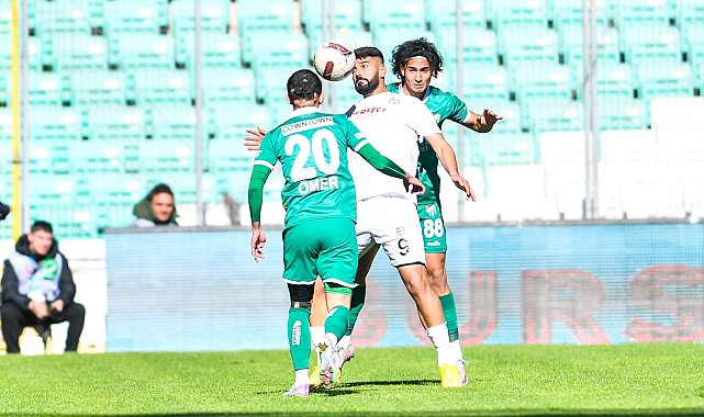 TFF 2. Lig: Bursaspor: 0 - Nazilli Belediyespor: 0
