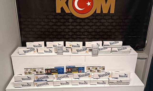 Tırda kaçak sigara yakalandı