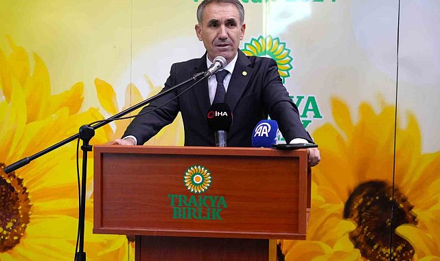Trakya Birlik Başkanı Kırbiç: "Kuraklık, ayçiçek verimini olumsuz yönde etkilemiştir"