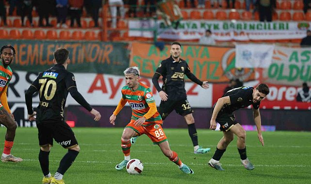 Trendyol Süper Lig: Alanyaspor: 0 - MKE Ankaragücü: 0