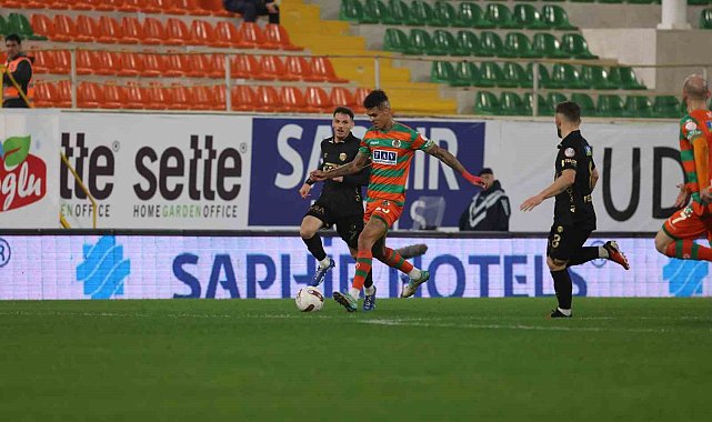 Trendyol Süper Lig: Alanyaspor: 1- MKE Ankaragücü: 1