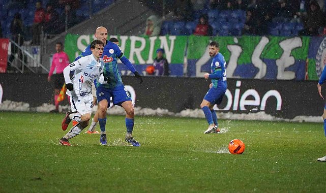 Trendyol Süper Lig: Çaykur Rizespor: 0 - Adana Demirspor: 0
