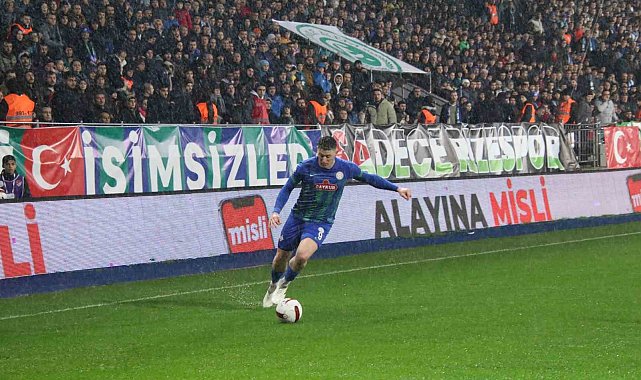 Trendyol Süper Lig: Çaykur Rizespor: 0 - Beşiktaş: 2