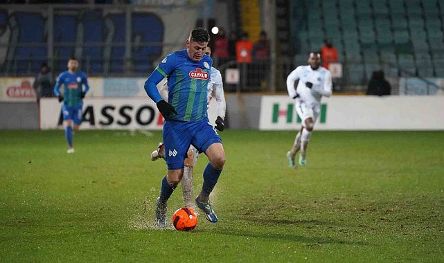 Trendyol Süper Lig: Çaykur Rizespor: 1 - Adana Demirspor: 0