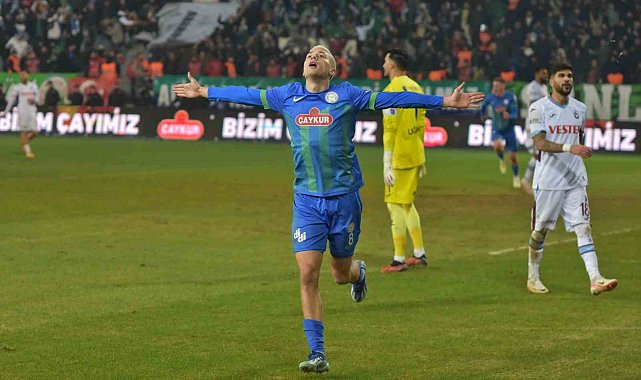 Trendyol Süper Lig: Çaykur Rizespor: 1 - Trabzonspor: 0