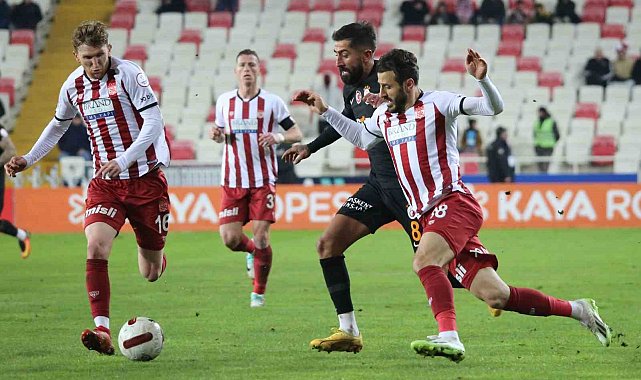 Trendyol Süper Lig: E.Y. Sivasspor: 1 - Galatasaray: 1
