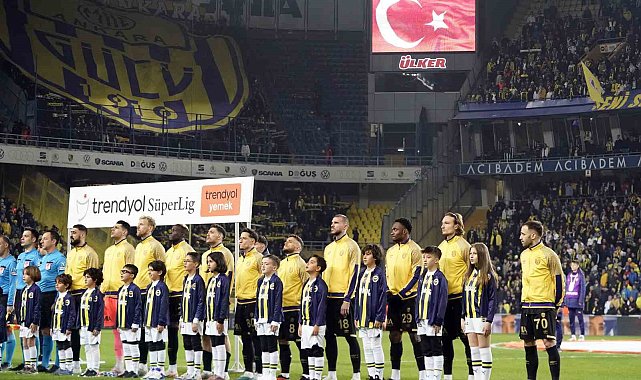 Trendyol Süper Lig: Fenerbahçe: 0 - MKE Ankaragücü: 1