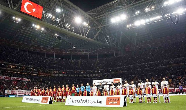 Trendyol Süper Lig: Galatasaray: 0 - Kayserispor: 0