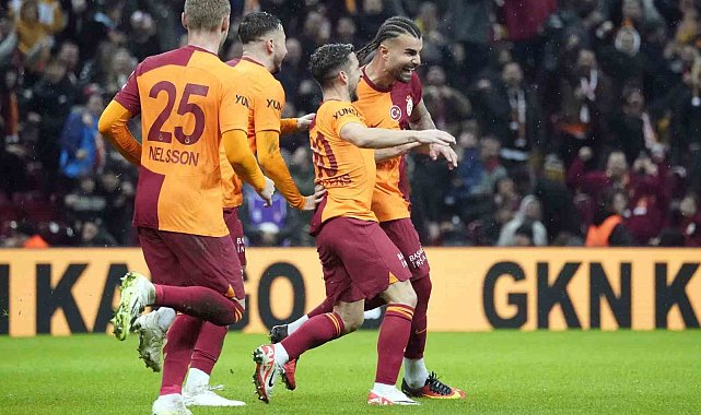 Trendyol Süper Lig: Galatasaray: 3 - Konyaspor: 0