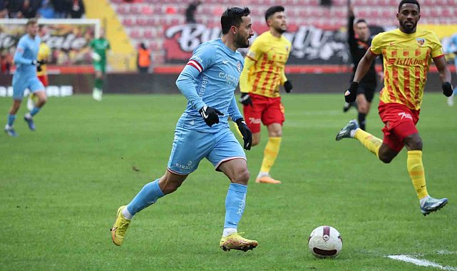 Trendyol Süper Lig: Kayserispor: 1 - Antalyaspor: 1