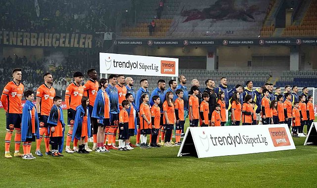 Trendyol Süper Lig: RAMS Başakşehir: 0 - Fenerbahçe: 0